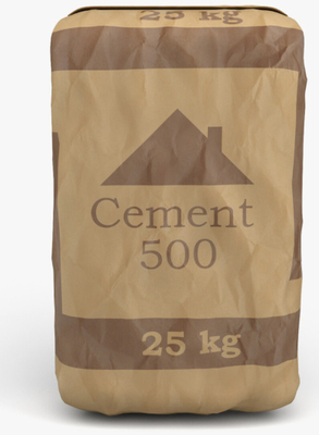 El cemento Portland empaqueta el empaquetado tejido tela del cemento 50kg empaqueta los sacos del polipropileno