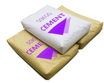 BOPP Laminated PP Woven Cement Bags 50kg , 25kg Bags Of Ready Mix Concrete