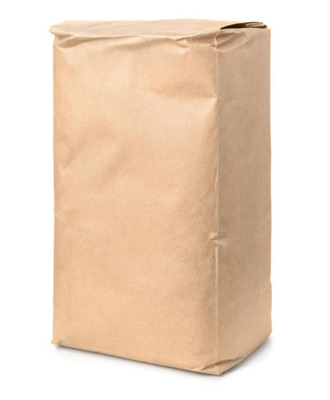 Flexo laminó el saco tejido adhesivo de la teja del cemento de la bolsa de papel de Kraft 25KG